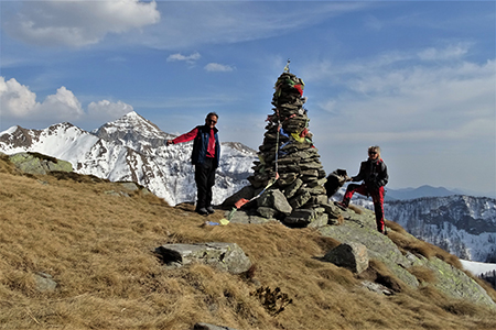 Rifugio Balicco (1995 m) e Bivacco Zamboni (2007 m) ad anello il 1 aprile 2019 - FOTOGALLERY